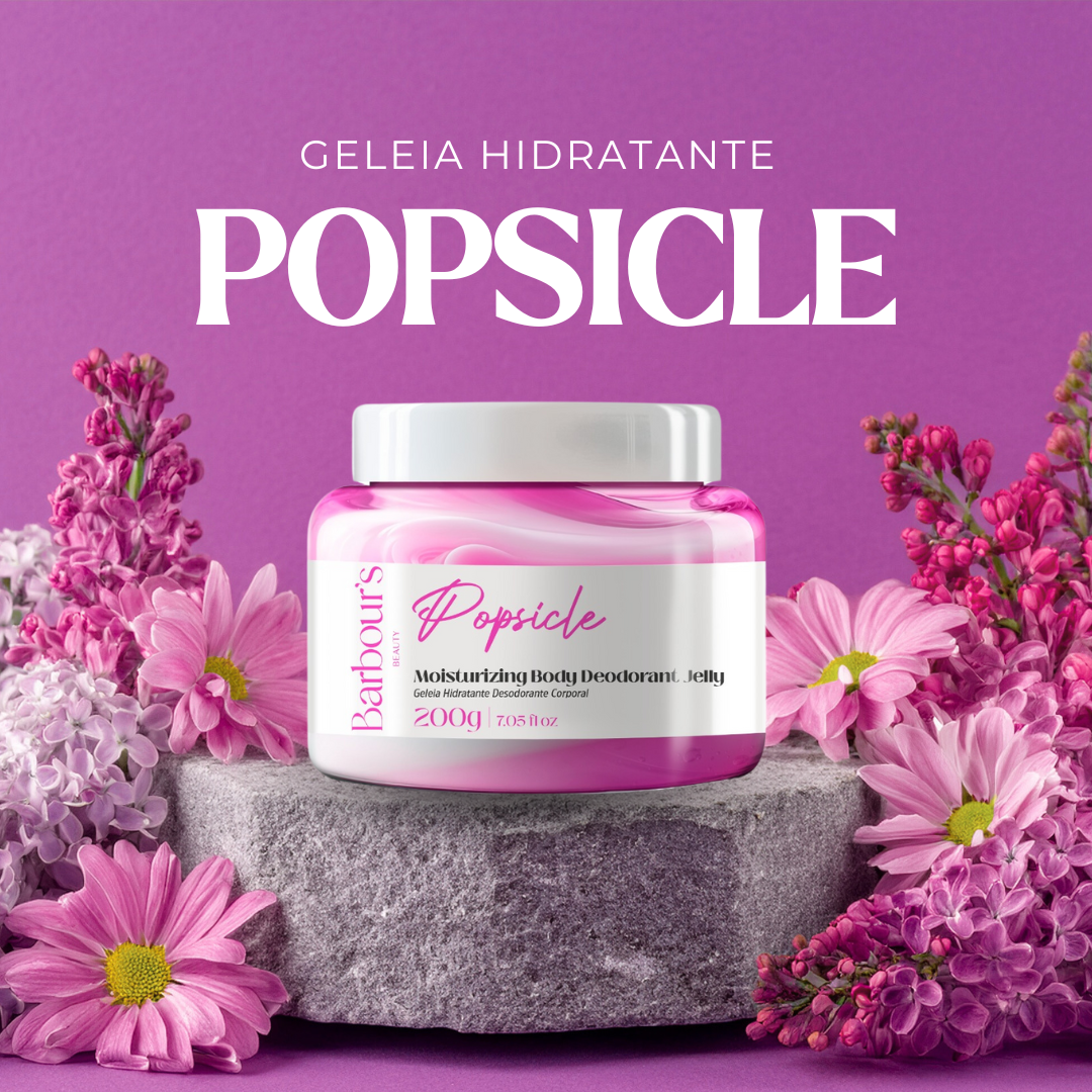 Geleia Hidratante Desodorante Corporal Popsicle 200g