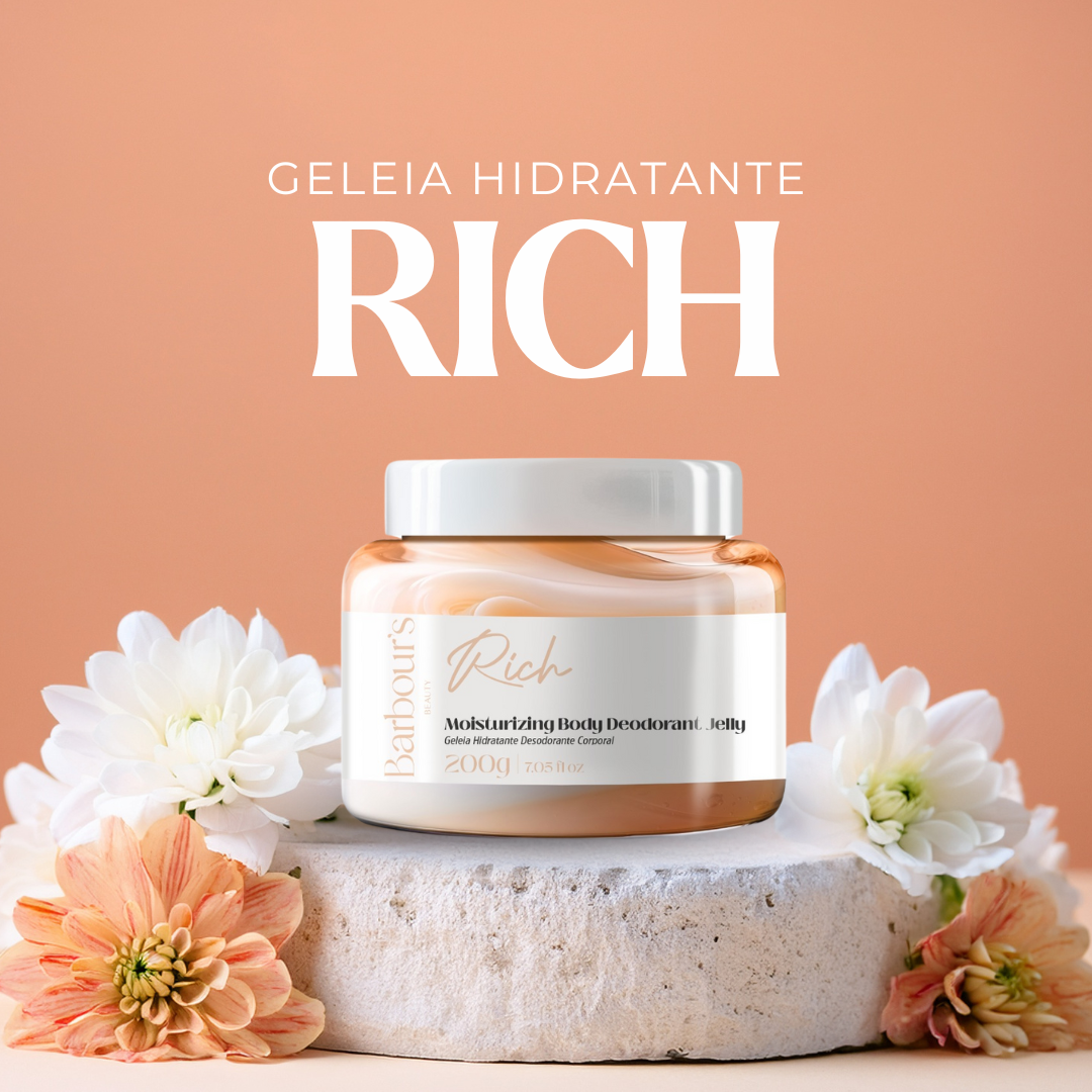 Geleia Hidratante Desodorante Corporal Rich 200g