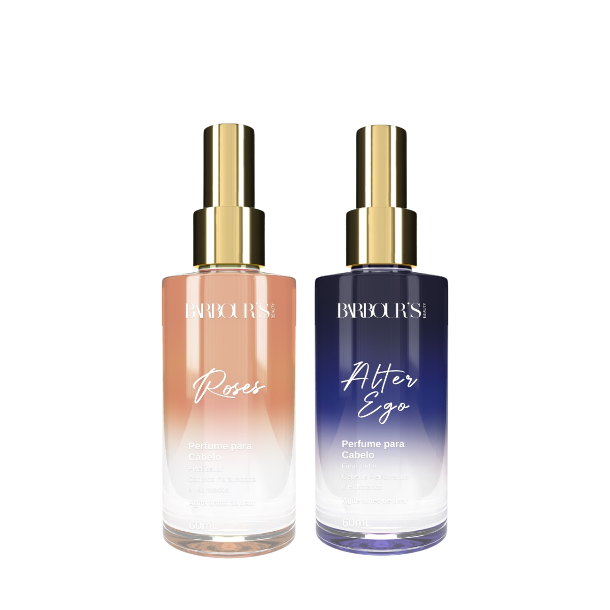 Kit 2 Perfumes de Cabelo - Alter Ego e Roses