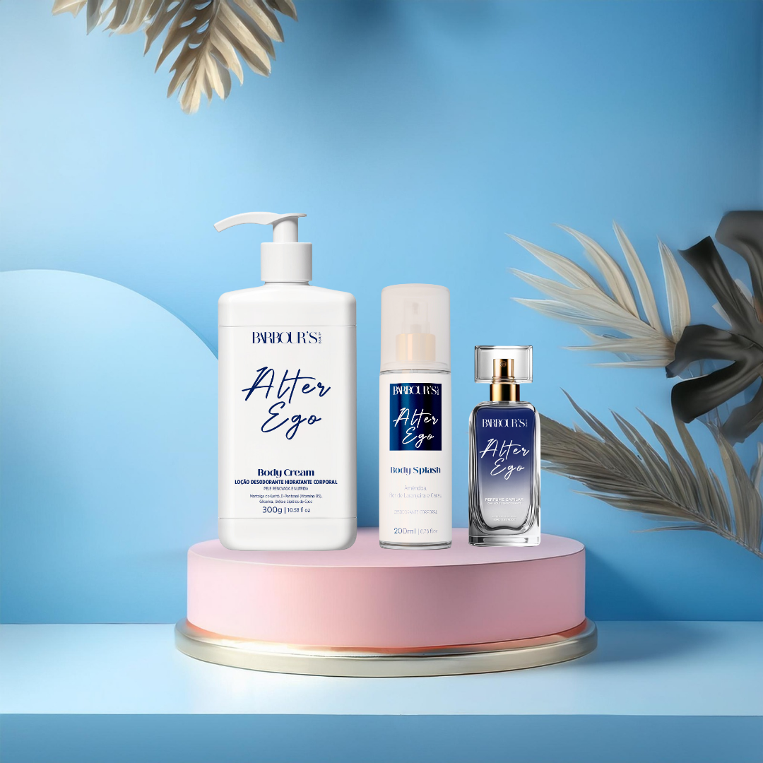 Kit Alter Ego - Perfume de Cabelo, Body Splash e Body Cream