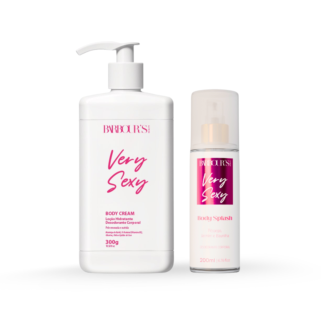 Kit Very Sexy  -  Body Splash e Body Cream